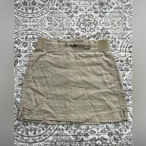 Athleta Women’s Drawstring Skirt - Size 0 (Khaki)